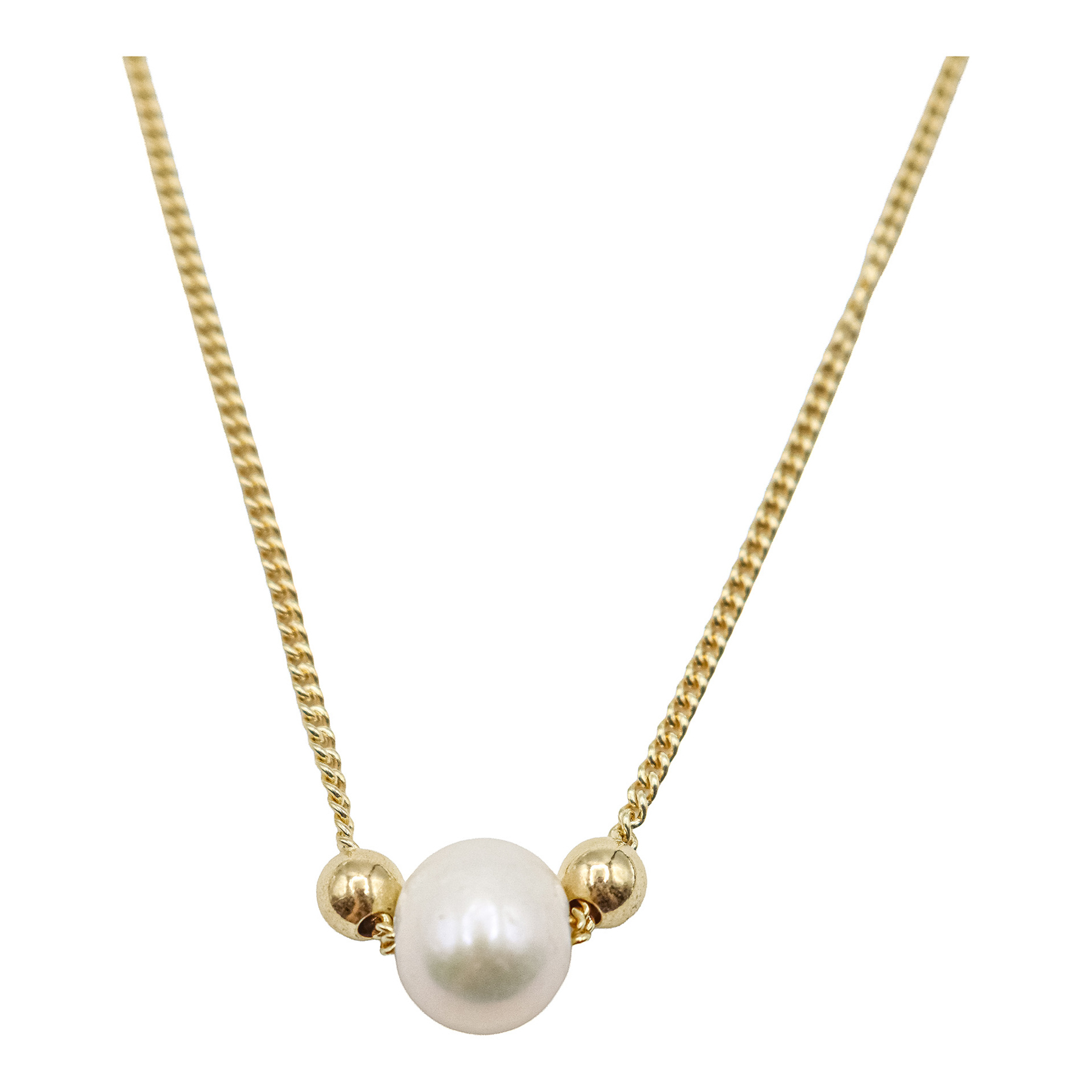 GARGANTILLA Y PULSERA CON PERLA