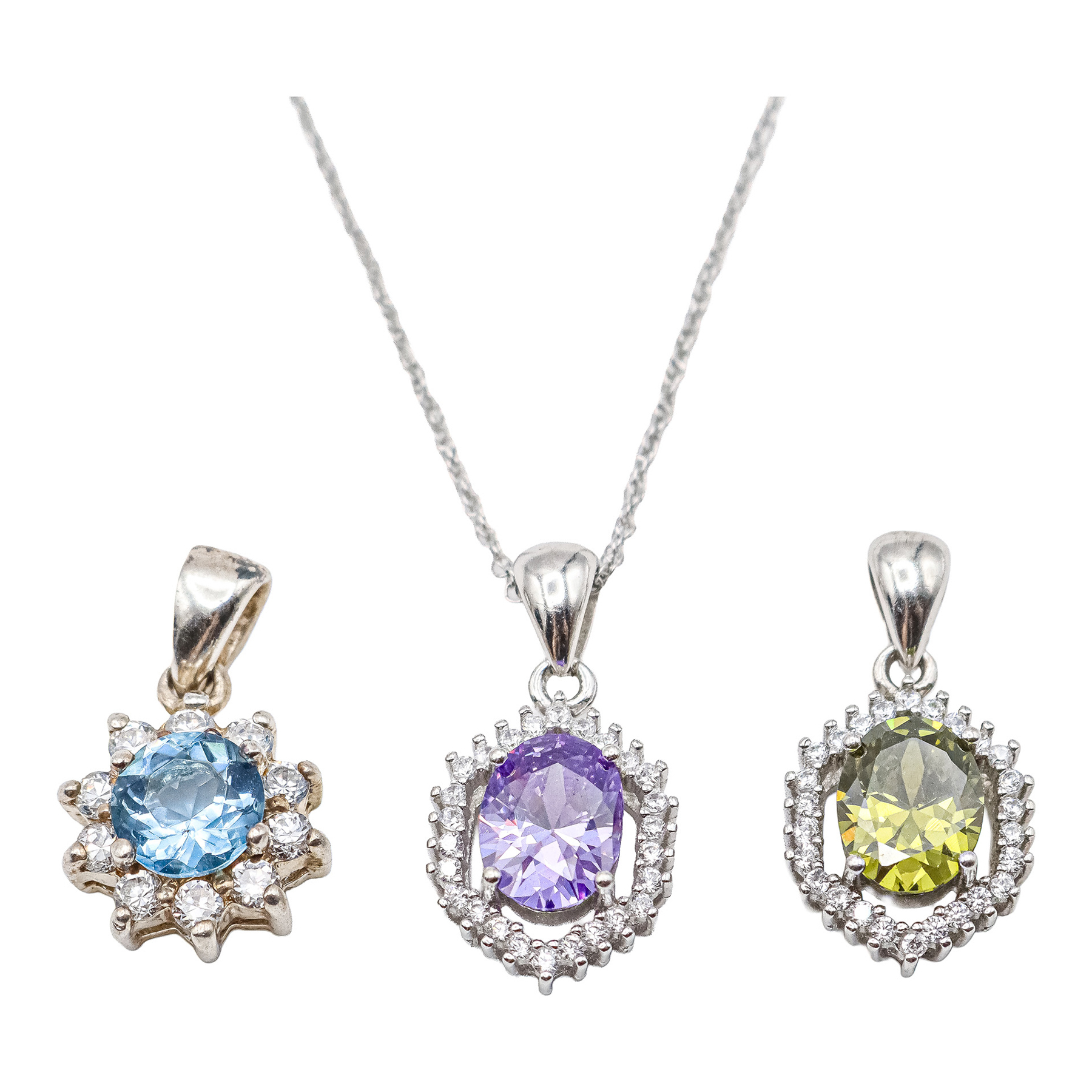 COLECCIÓN DE TRES COLGANTES