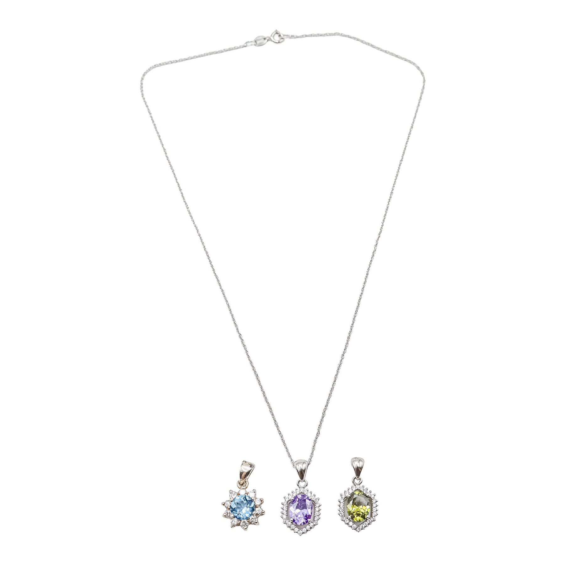 COLECCIÓN DE TRES COLGANTES