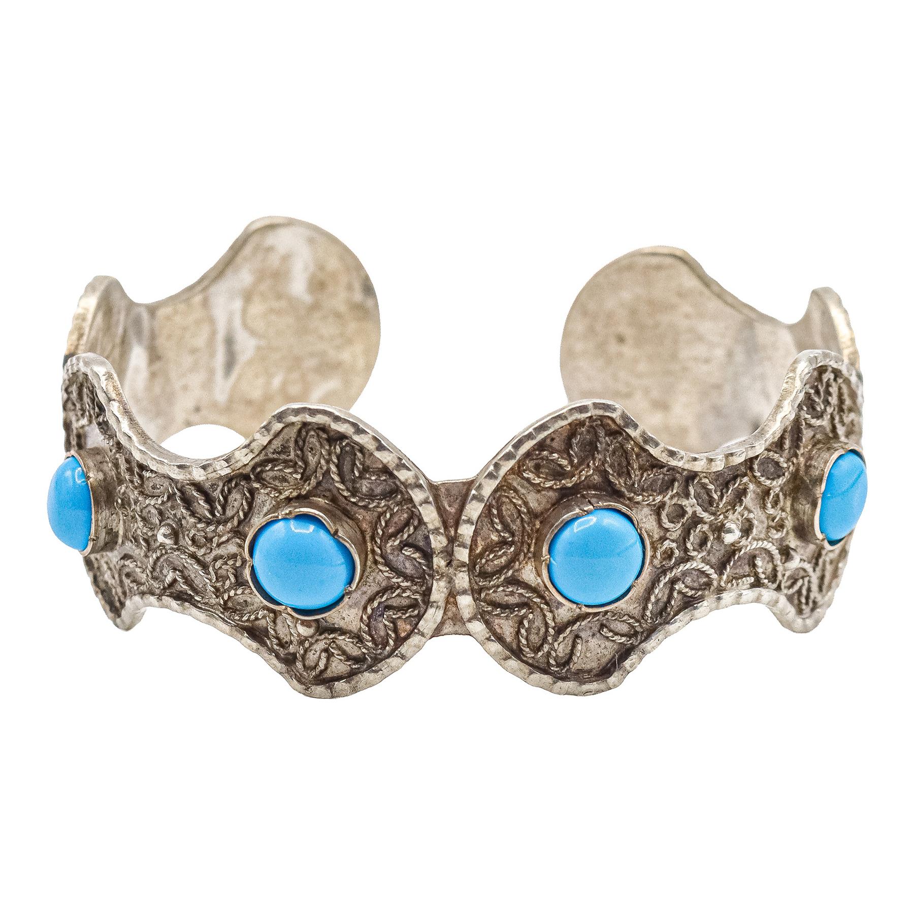 PULSERA ESCLAVA CON TURQUENITA