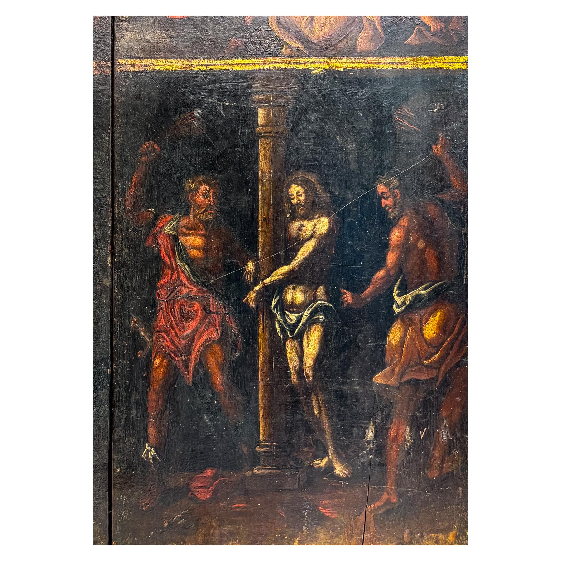 PUERTAS DE SAGRARIO DE ESCUELA ESPAÑOLA  DEL SIGLO XVIII