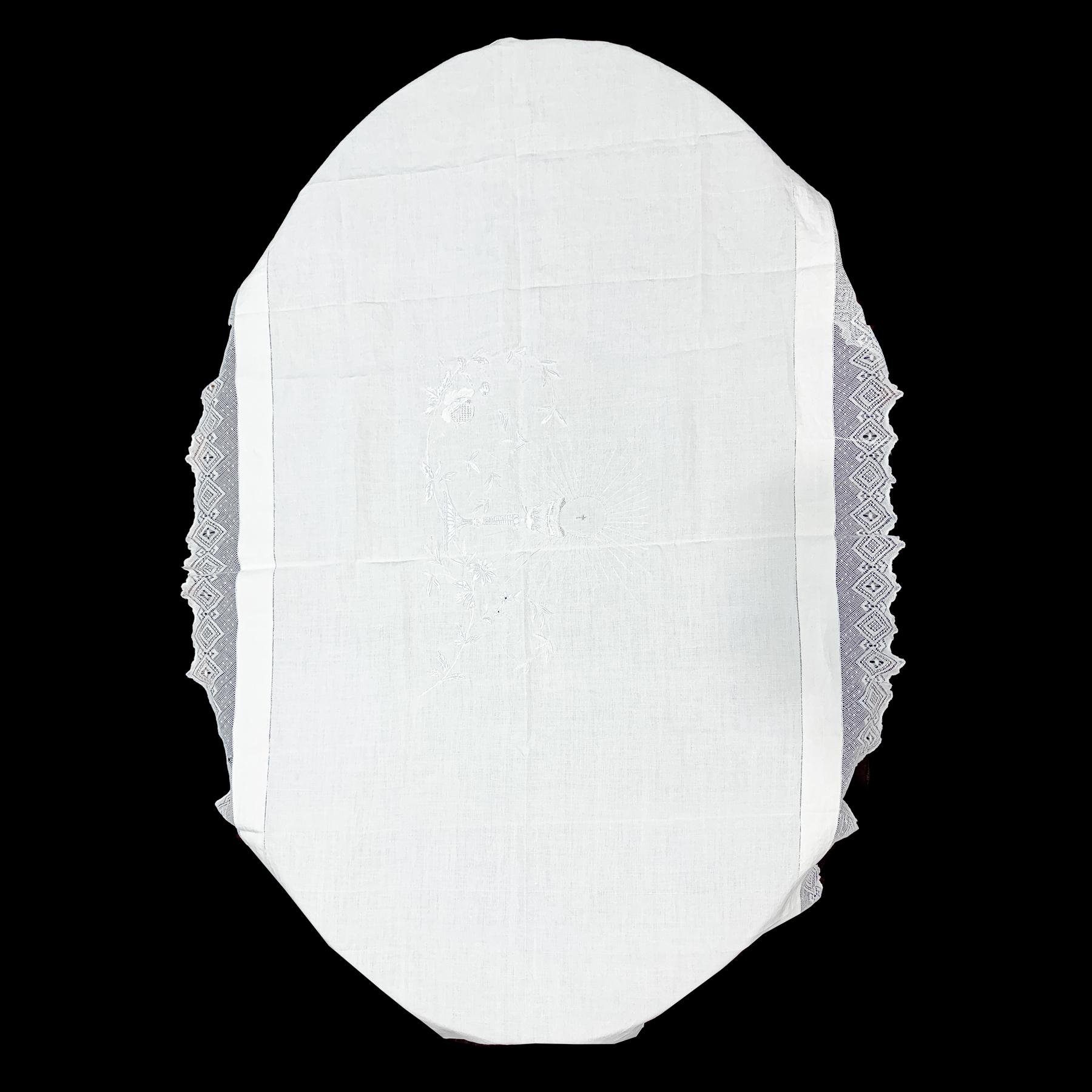 MANTEL DE ALTAR DE PRINCIPIOS DEL S.XX