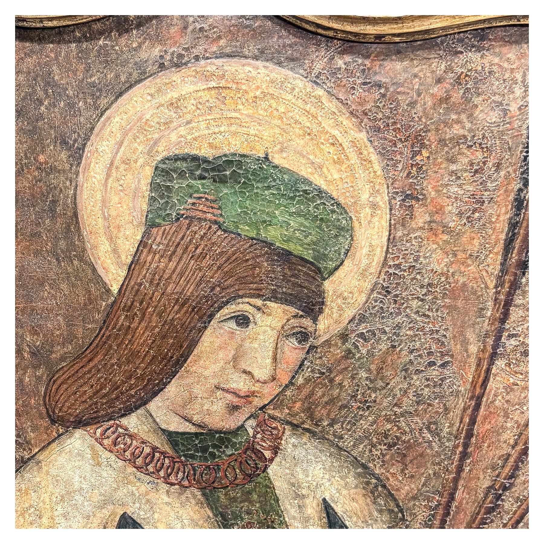 RETABLO GÓTICO CATALÁNO-ARAGONÉS DEL PRIMER CUARTO S. XVI 