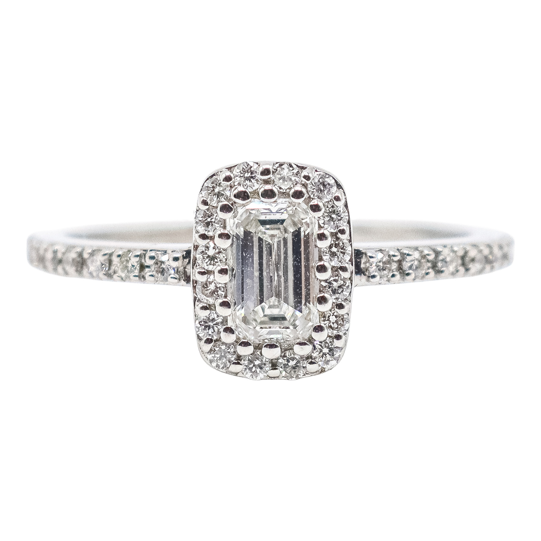 ANILLO ROSETÓN CON DIAMANTES