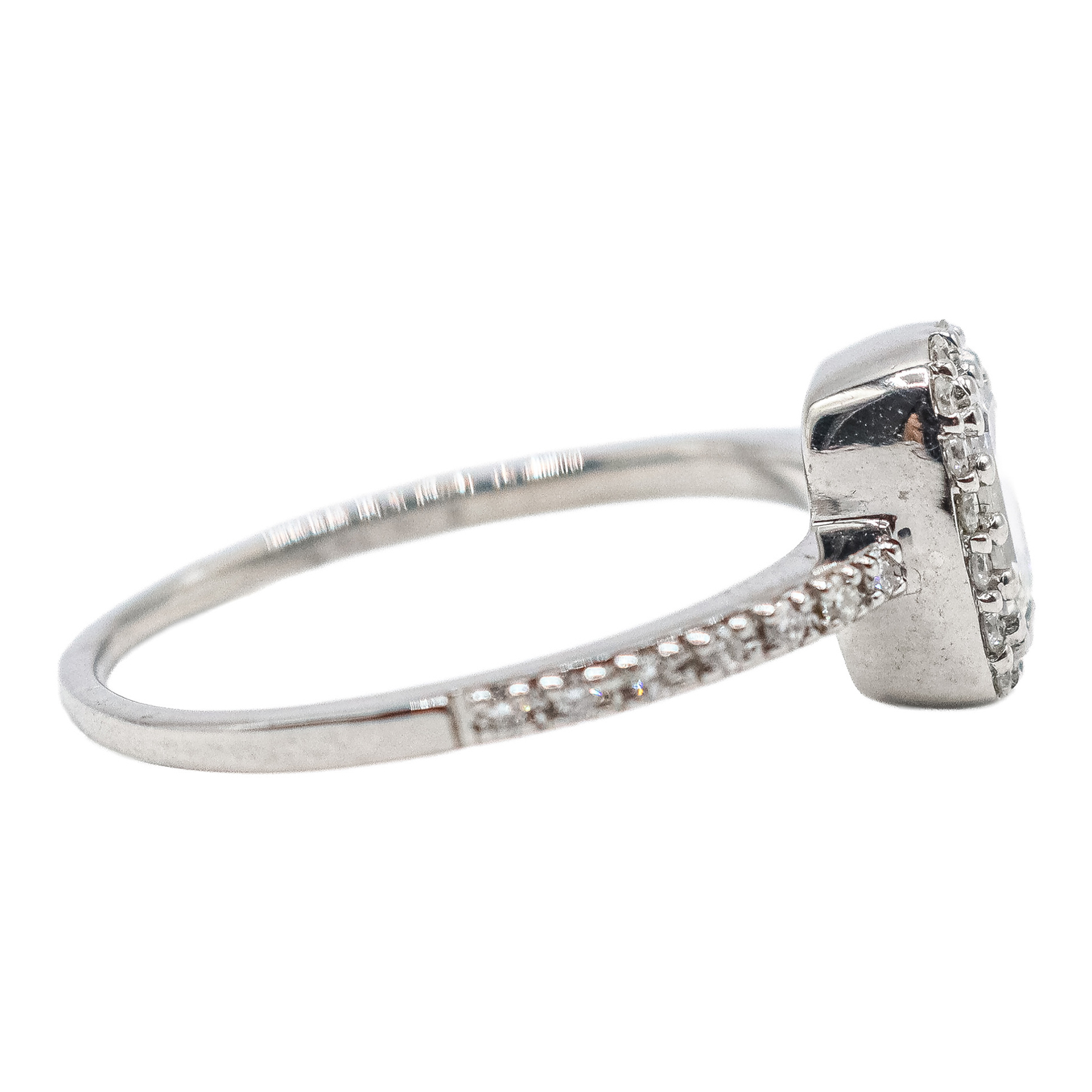 ANILLO ROSETÓN CON DIAMANTES