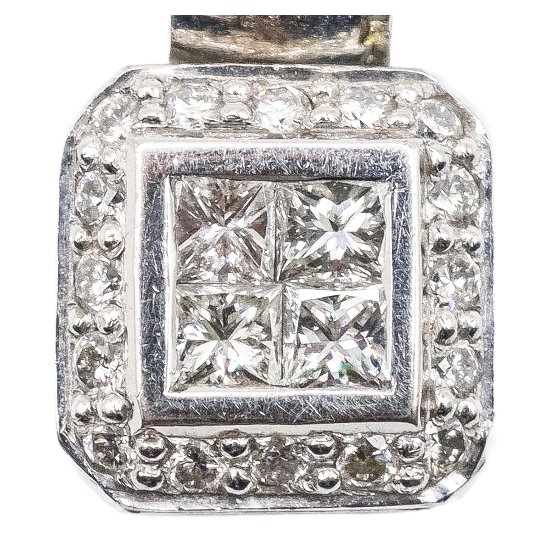 COLGANTE CON DIAMANTES TALLA PRINCESA