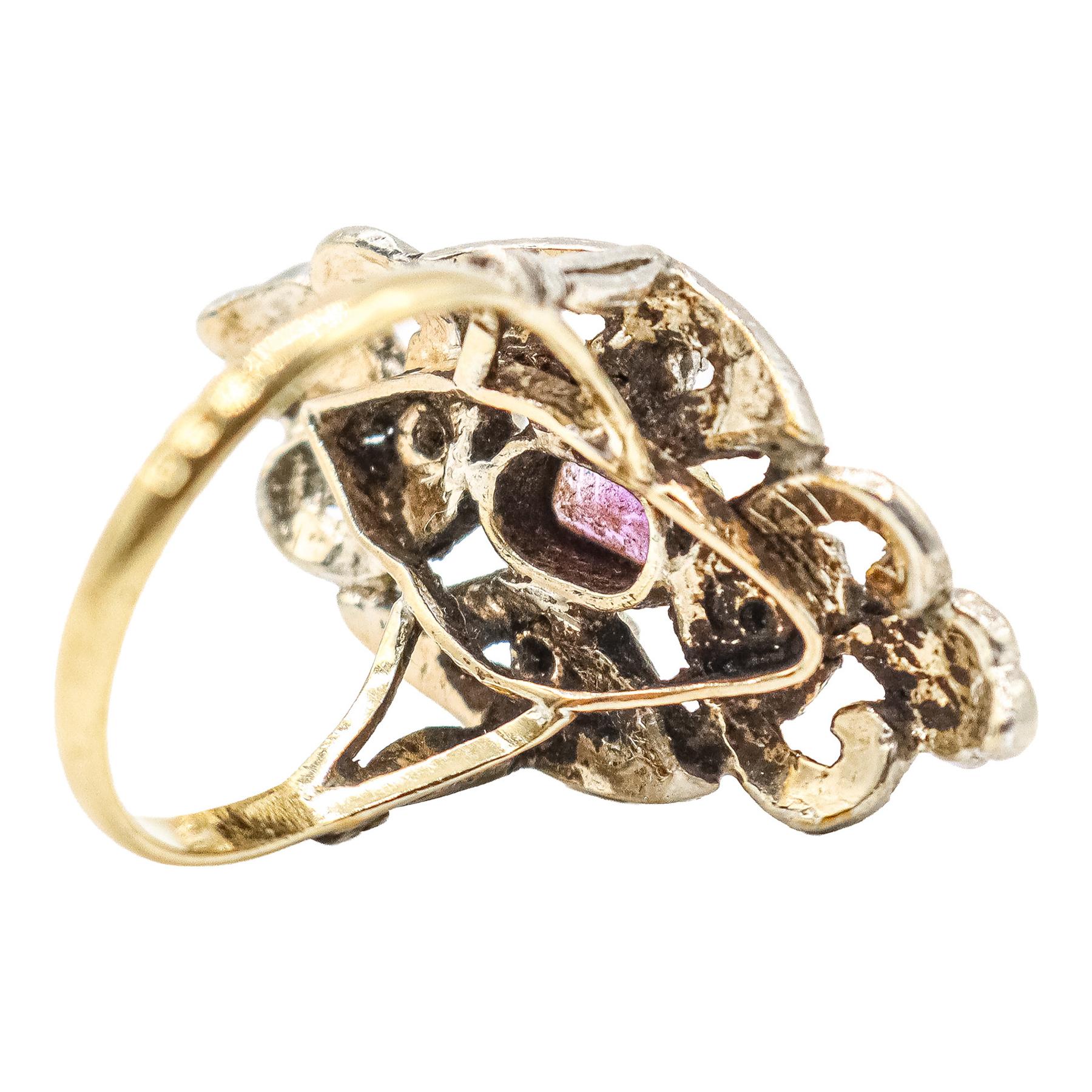 SORTIJA LANZADERA DE LOS AÑOS 30-40