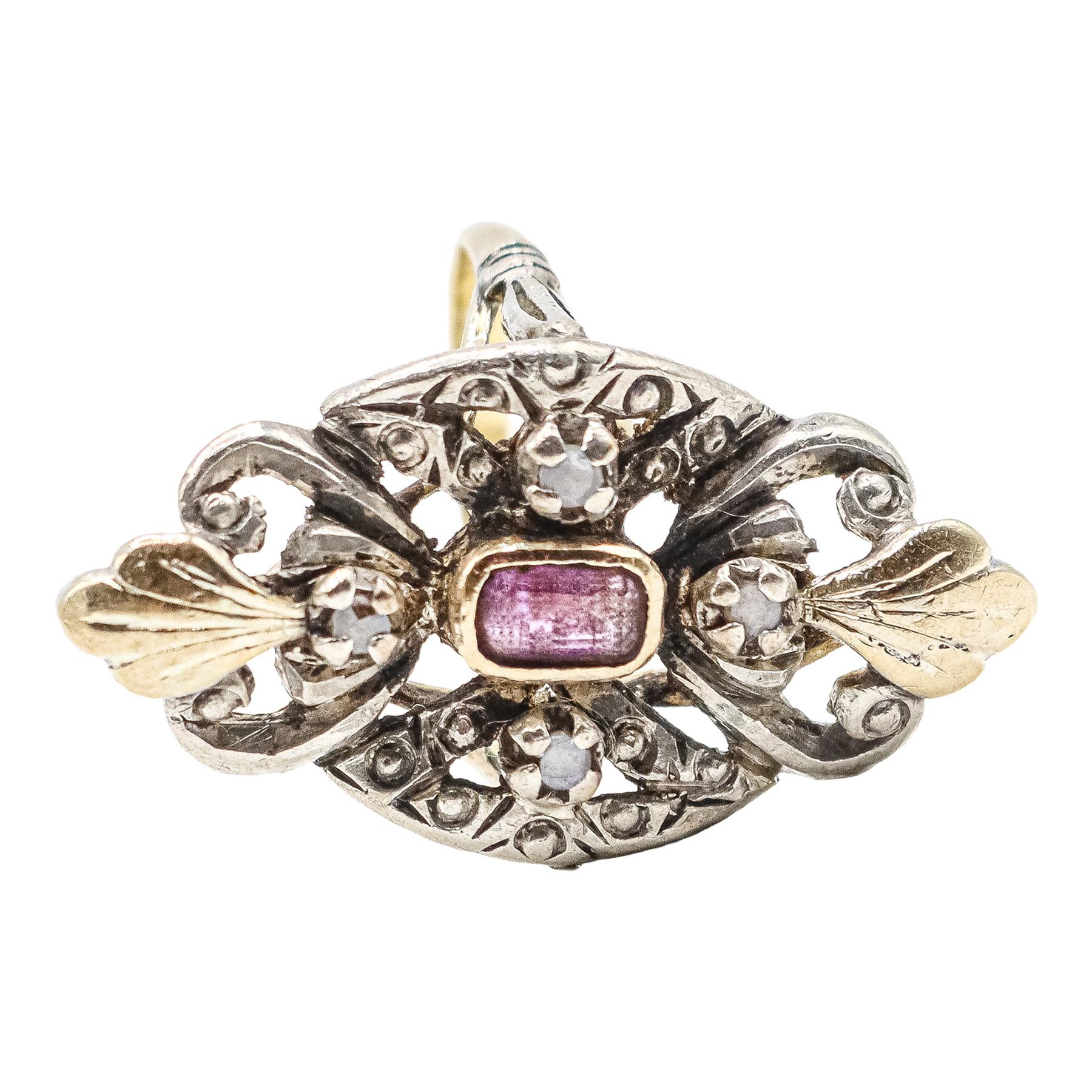 SORTIJA LANZADERA DE LOS AÑOS 30-40