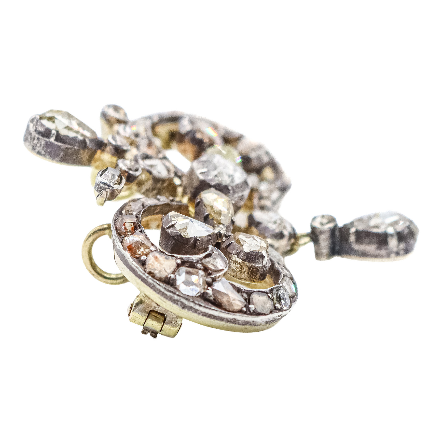 BROCHE COLGANTE DE FINALES DEL S.XIX