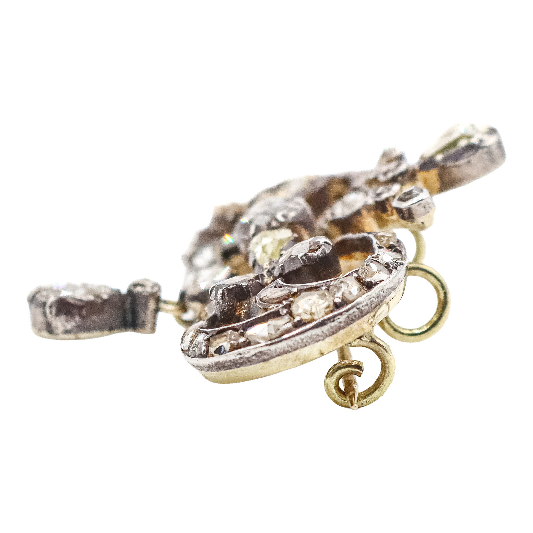 BROCHE COLGANTE DE FINALES DEL S.XIX