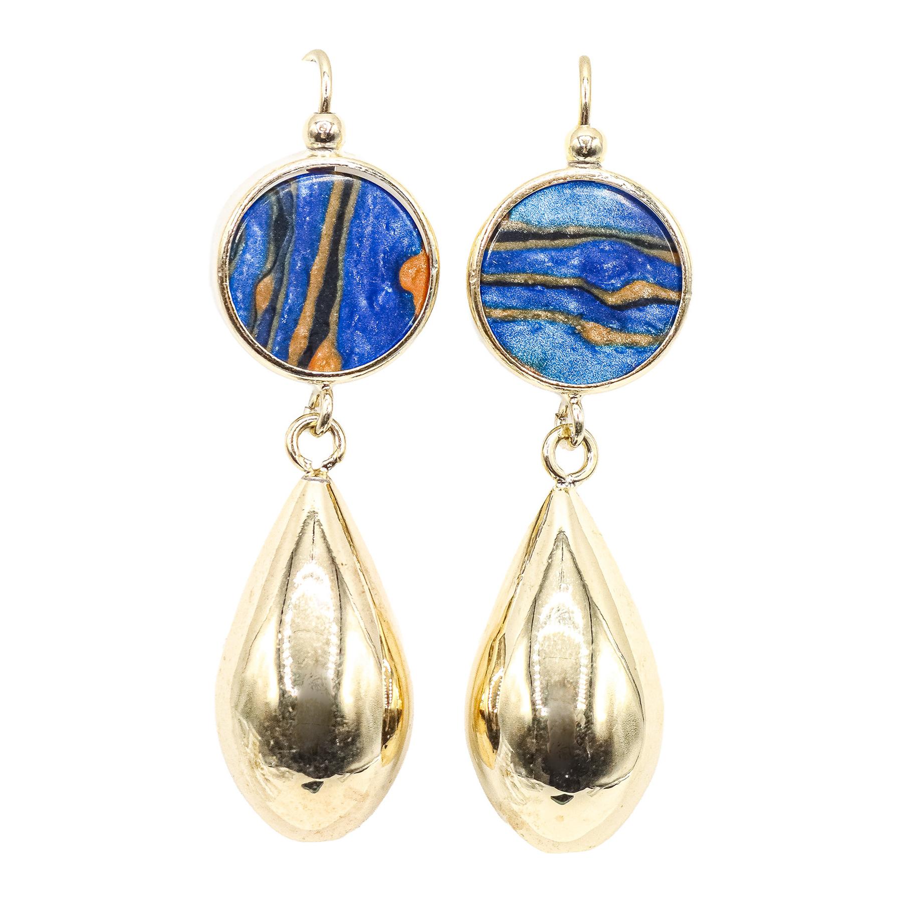 PENDIENTES LARGOS DE PLATA