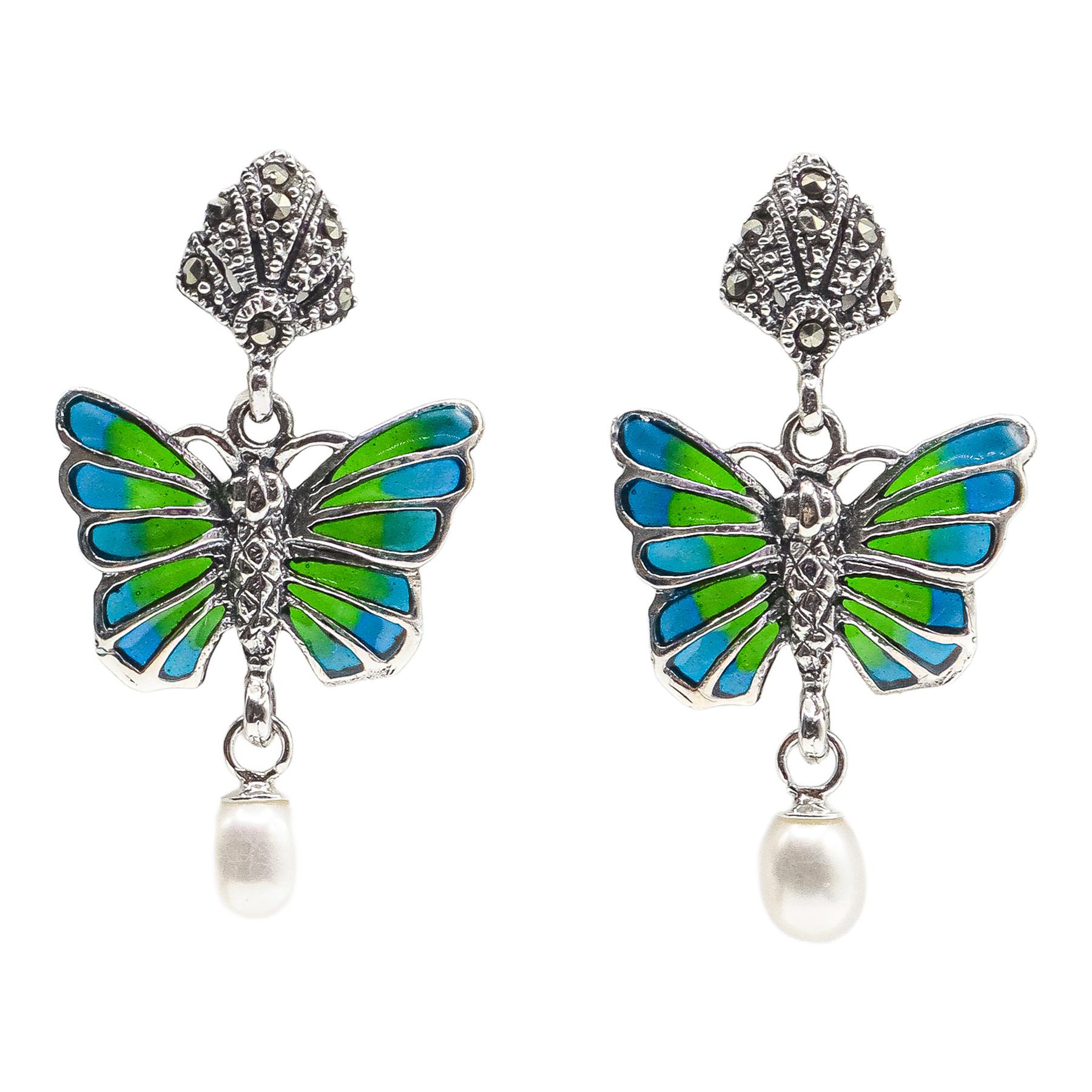 PENDIENTES MARIPOSA