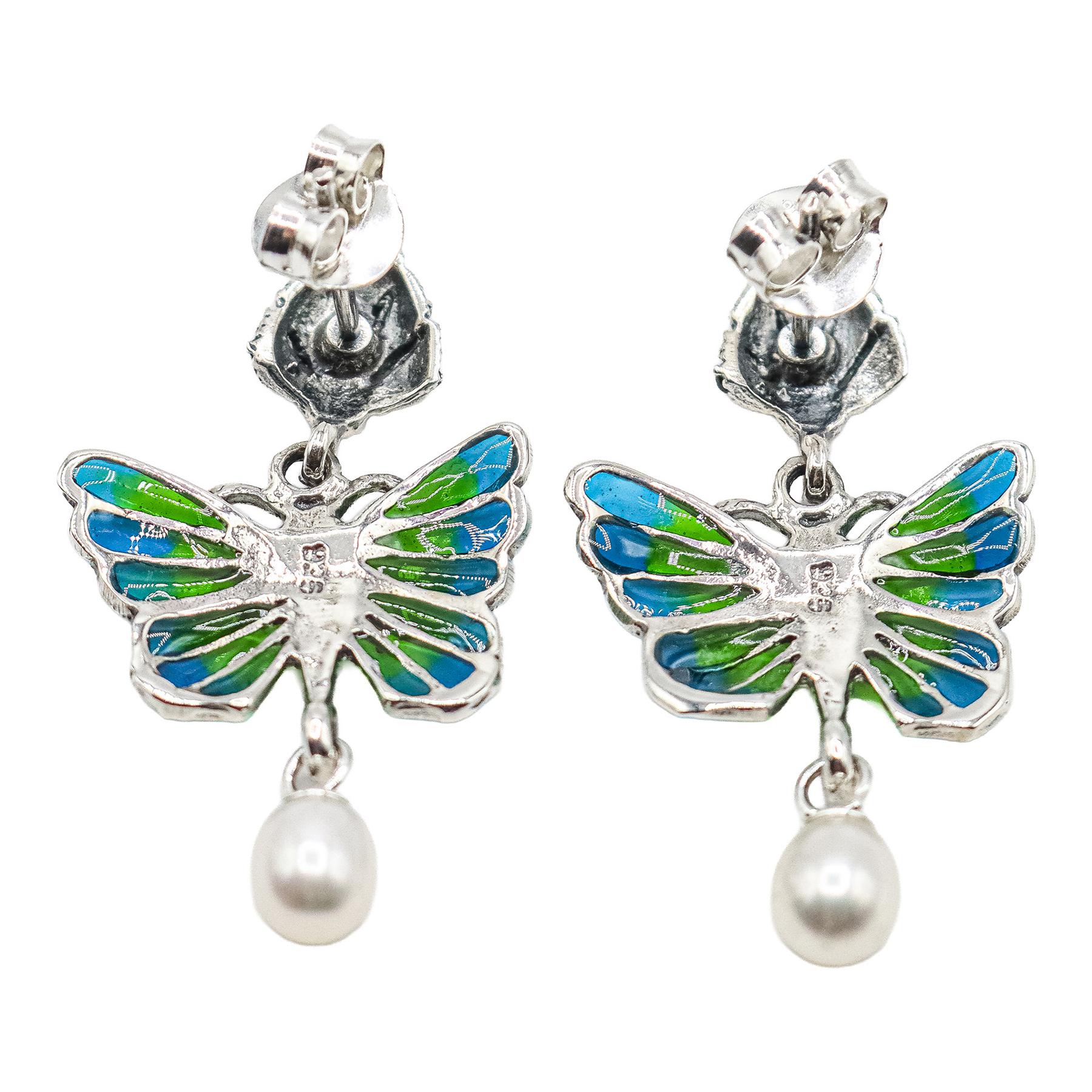 PENDIENTES MARIPOSA