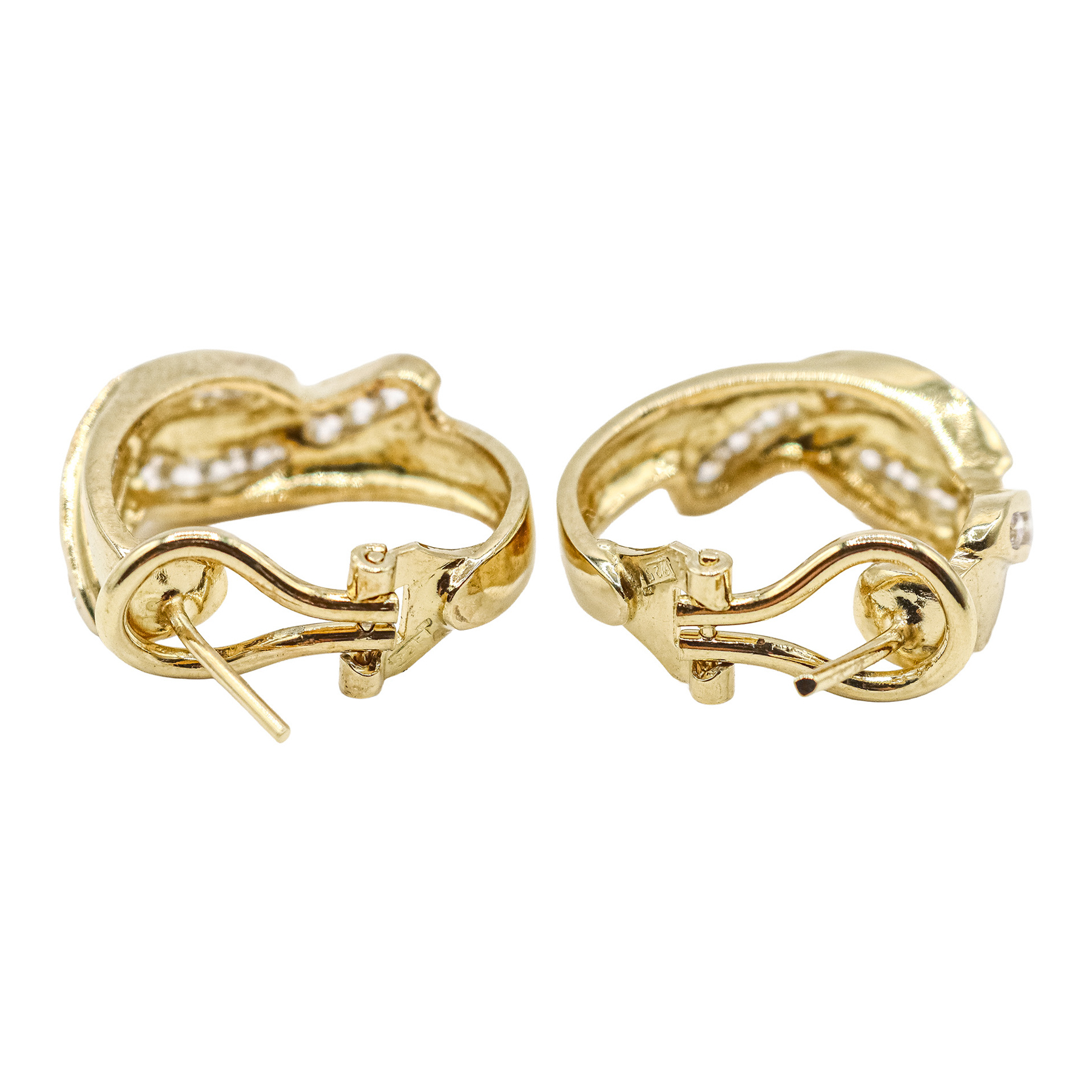 PENDIENTES DE PLATA CON CIRCONITAS