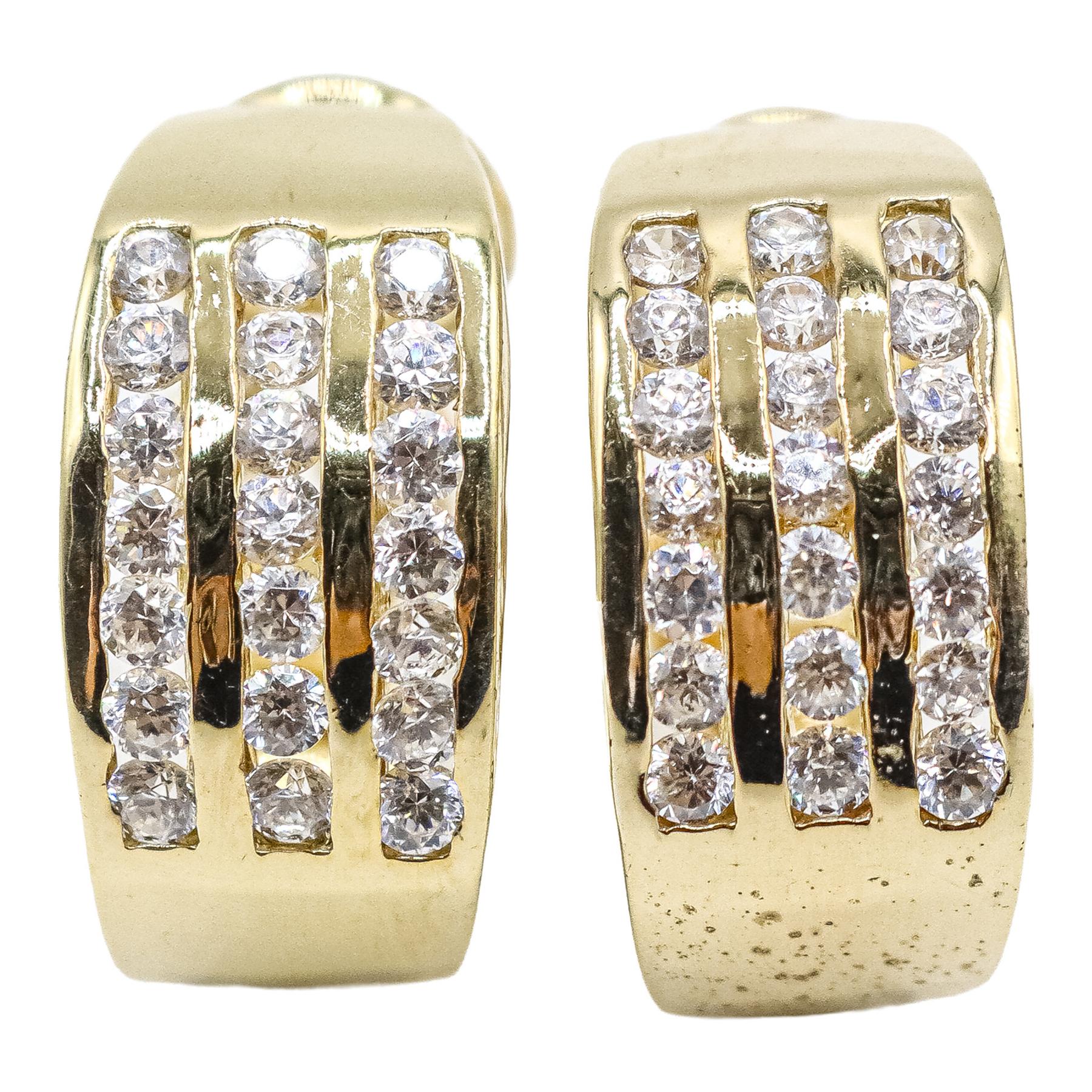 PENDIENTES DE PLATA CON CIRCONITAS