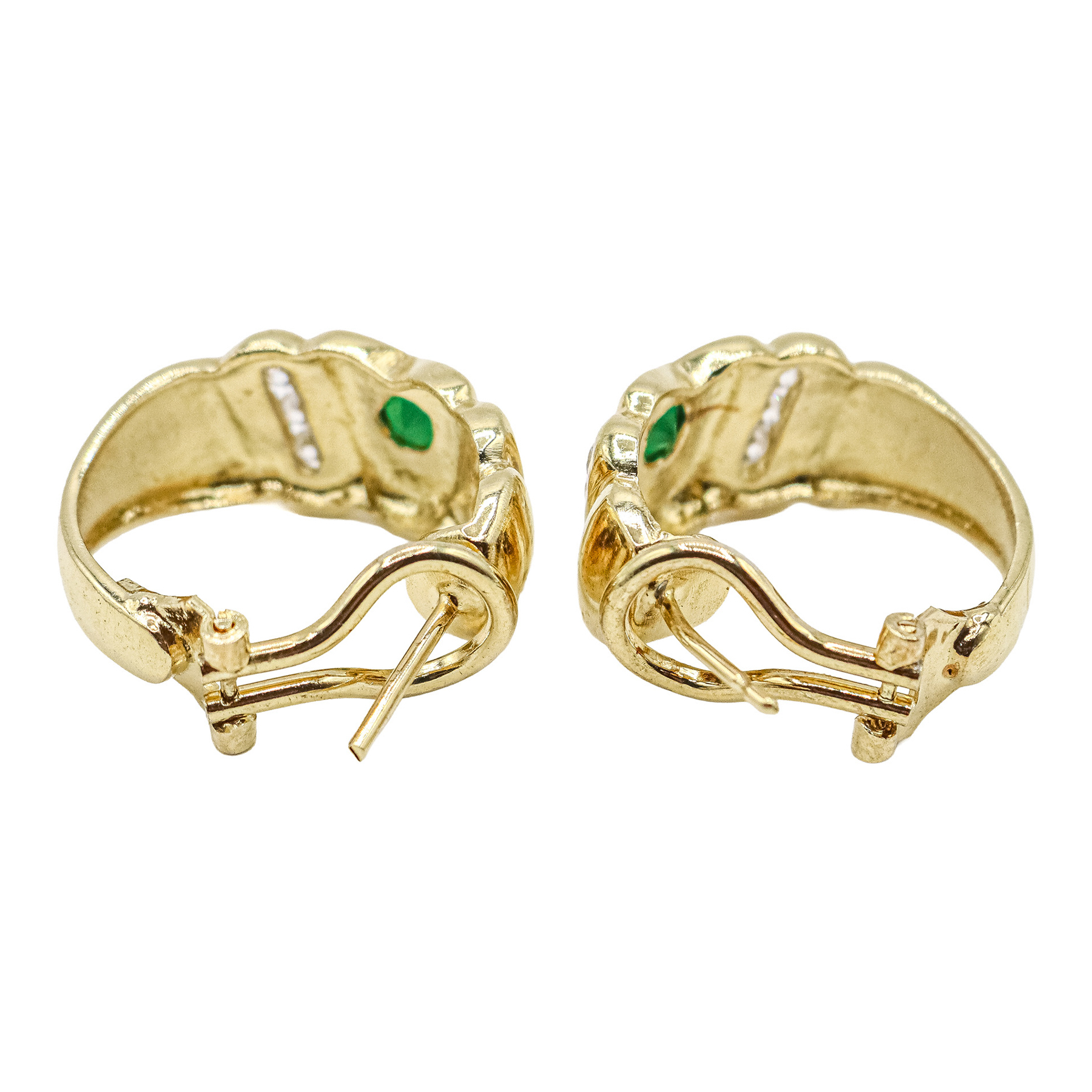 PENDIENTES DE PLATA CON CIRCONITAS DE COLOR