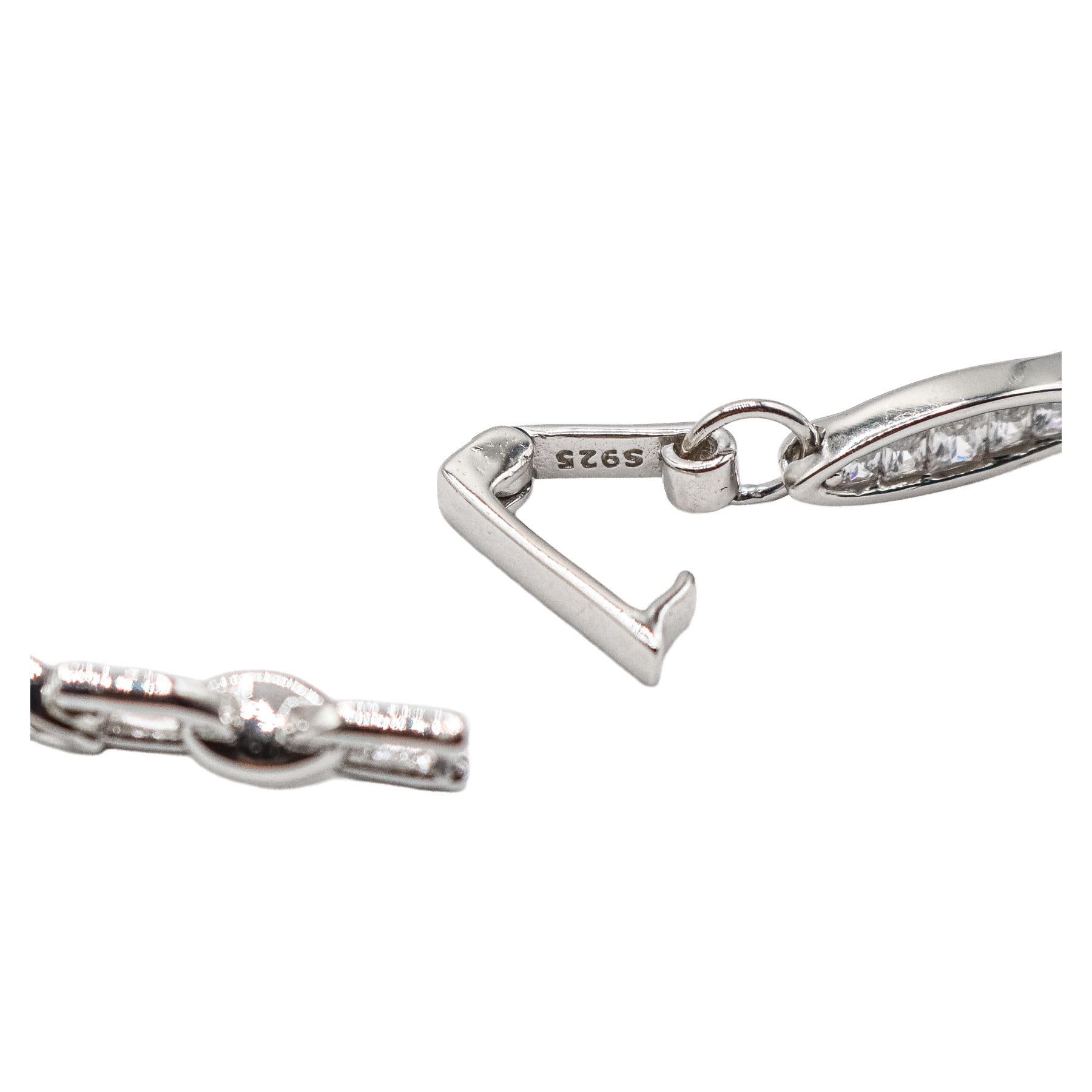 PULSERA DE PLATA CON CIRCONITAS