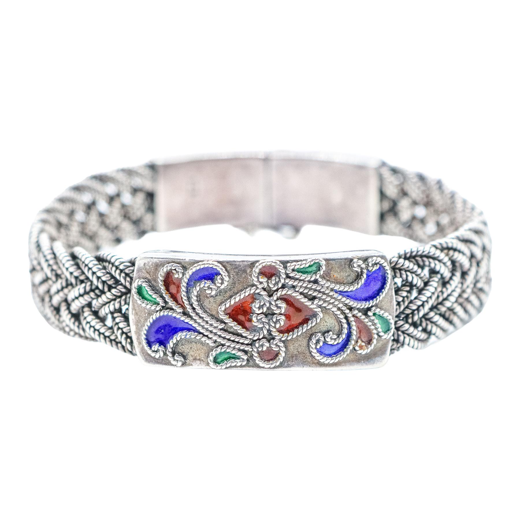 PULSERA ESCLAVA CON ESMALTES