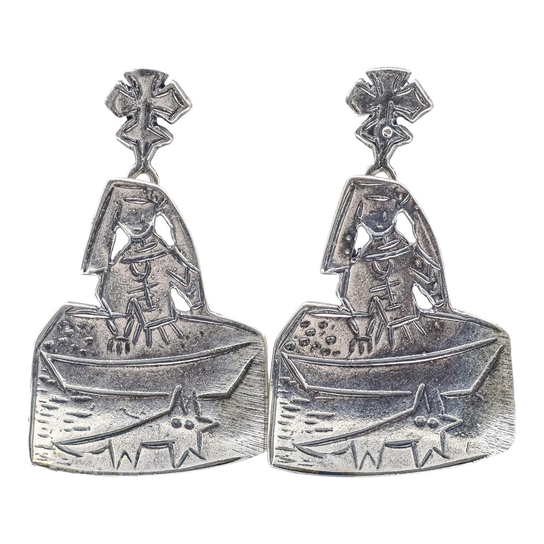 PENDIENTES CON MENINAS