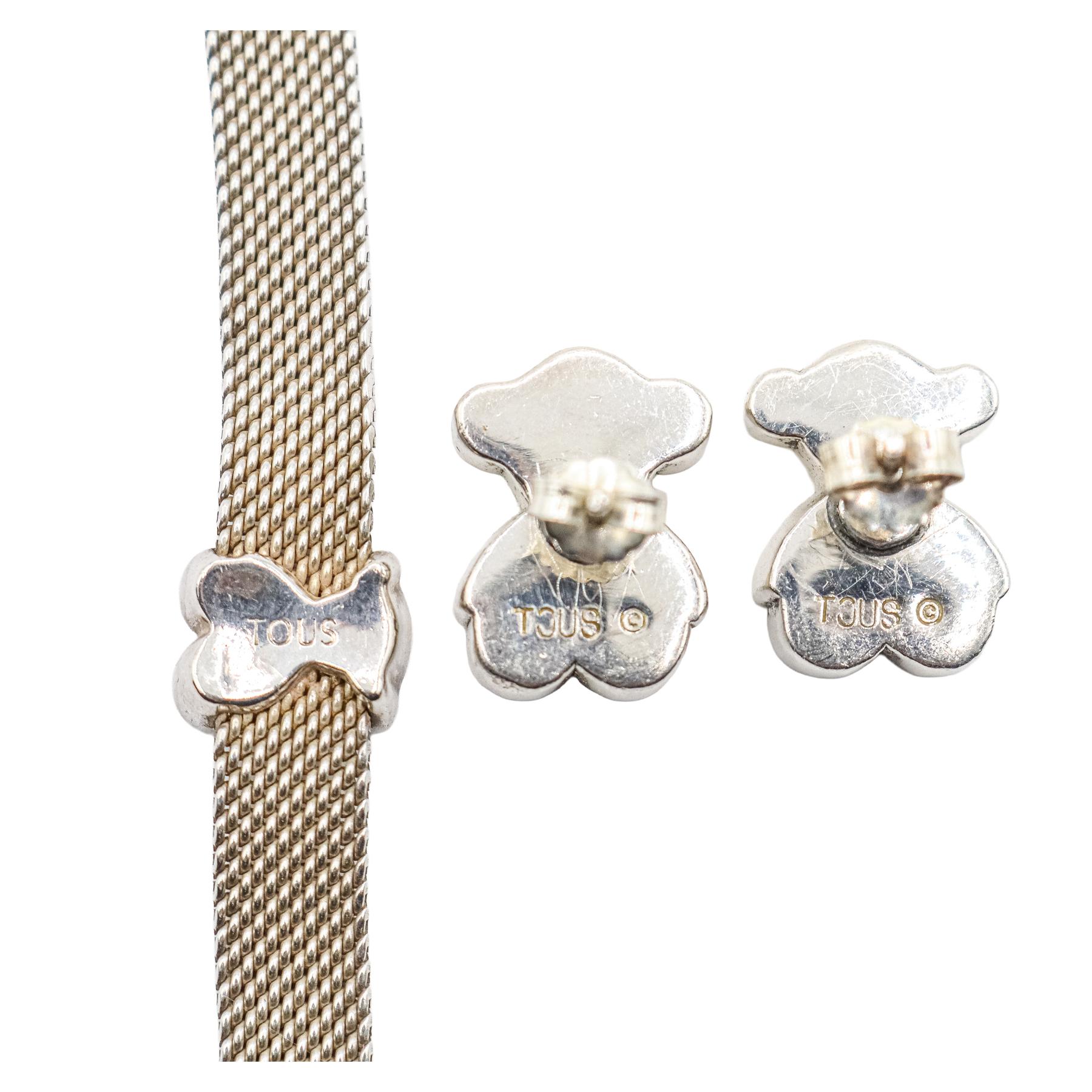 PULSERA Y PENDIENTES TOUS