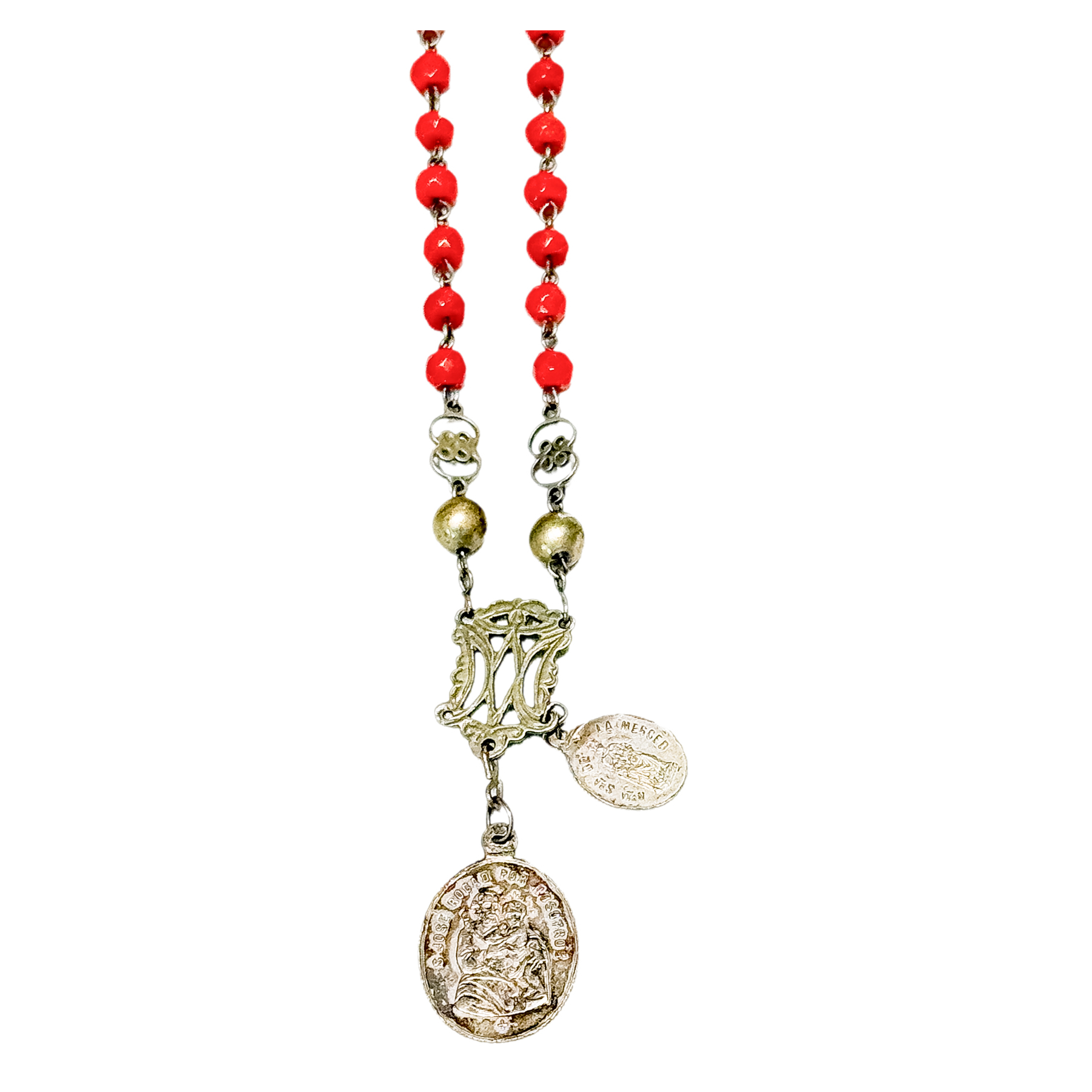 ROSARIO DE PLATA DE FINALES DEL SIGLO XIX