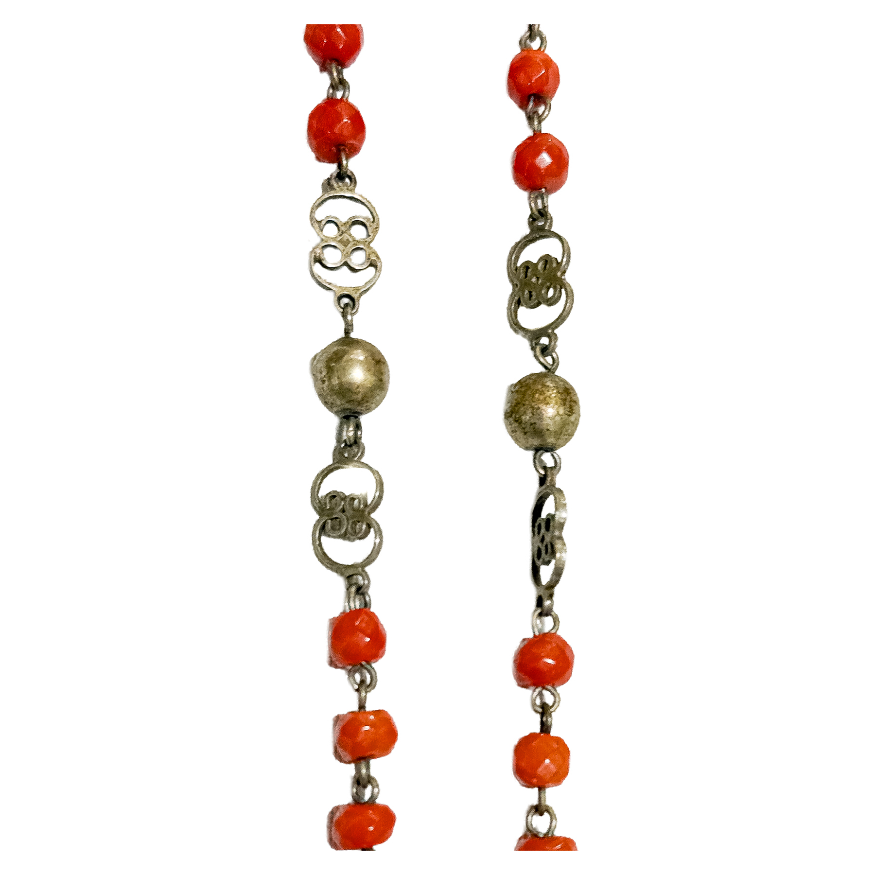 ROSARIO DE PLATA DE FINALES DEL SIGLO XIX