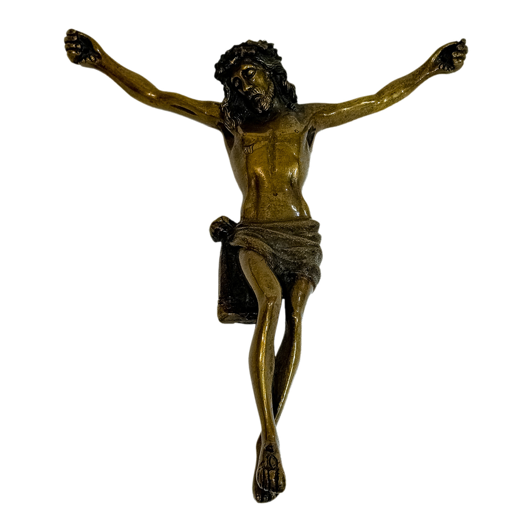 CRISTO CRUCIFICADO DE MEDIADOS DE SIGLO XX