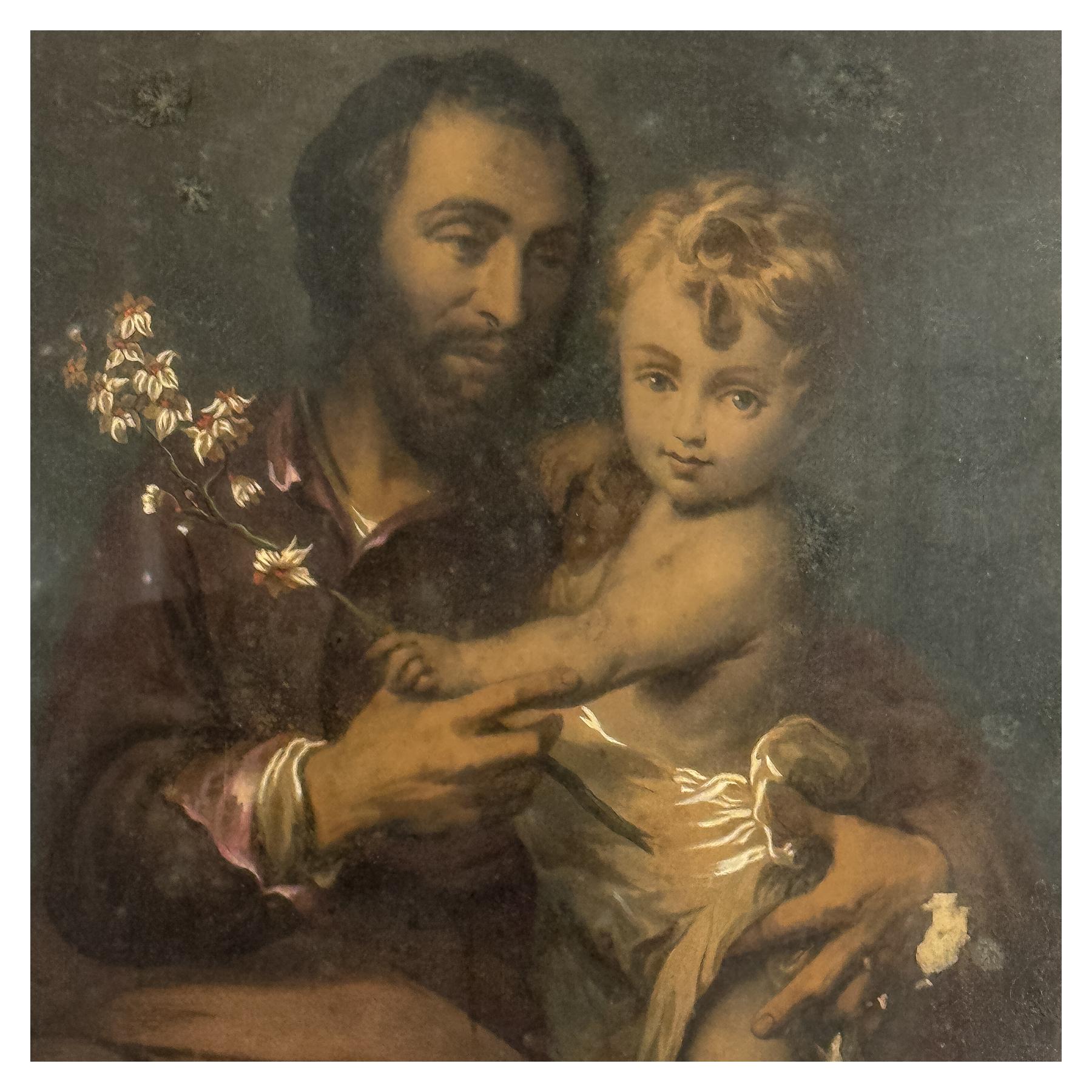 LITOGRAFÍA DEL S.XIX ENMARCADA 