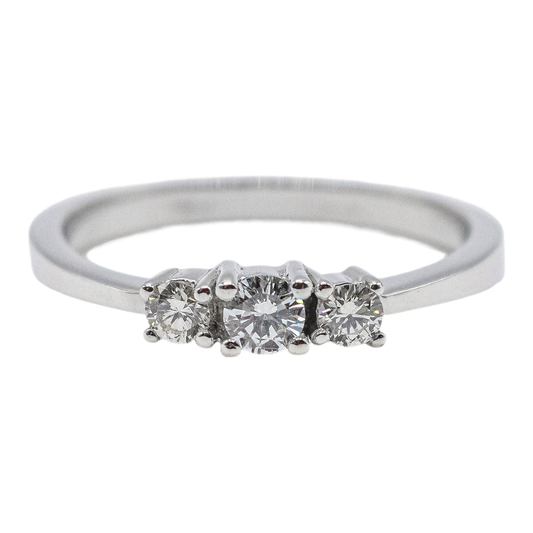 ANILLO TRESILLO CON BRILLANTES