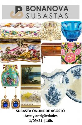 SUBASTA ONLINE DE AGOSTO