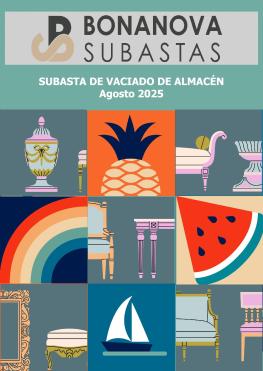 SUBASTA DE AGOSTO Vaciado de almacén