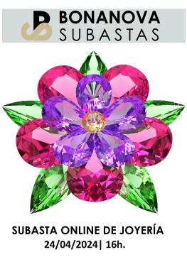 SUBASTA ONLINE DE JOYERÍA. Subasta de primavera.
