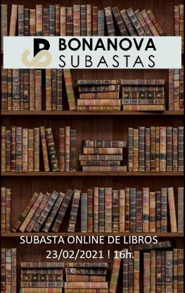 SUBASTA DE LIBROS COLECCIÓN PARTICULAR