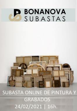 SUBASTA ESPECIAL DE PINTURA Y GRABADO