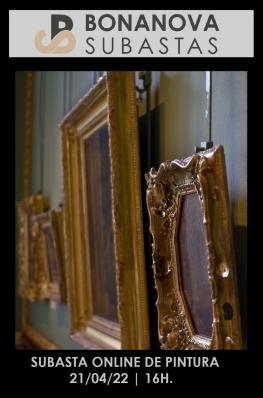SUBASTA ONLINE DE PINTURA ABRIL
