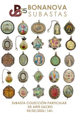 SUBASTA COLECCION PARTICULAR DE ARTE SACRO
