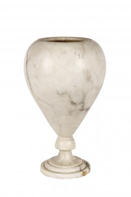 Lámpara de sobremesa alabastro S. XIX