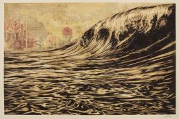 SHEPARD FAIREY (OBEY). Dark Wave