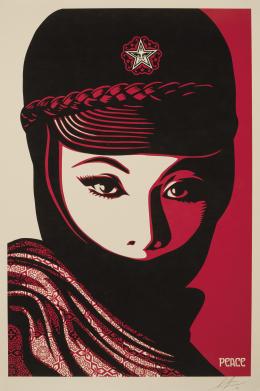SHEPARD FAIREY (OBEY). Mujer Fatale
