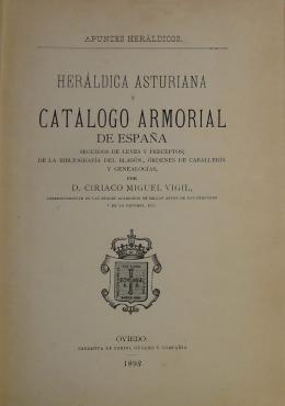 Vigil. Heráldica asturiana y armorial de España