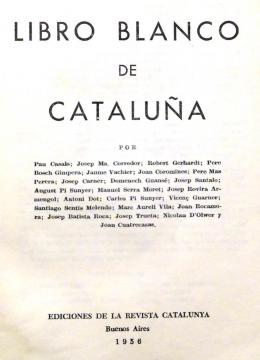 Libro blanco de Cataluña
