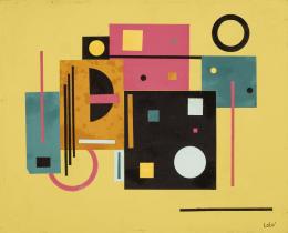 Loló Soldevilla. Sin Título. Abstracción (1957)