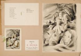 Evaristo Mora. Felicitación de Navidad