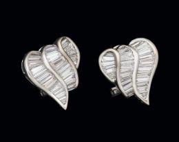 Pendientes de oro con 4,20 cts de diamantes