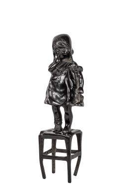 Seguidor de Juan Clara. Niña de bronce S. XX