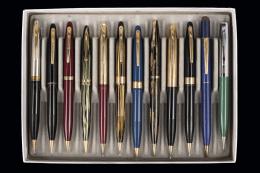 12 Portaminas vintage de la marca SHEAFFER