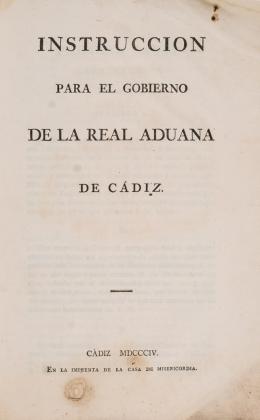 Gobierno de la Real Aduana de Cádiz
