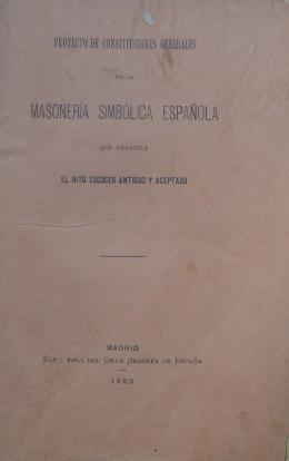 Masonería simbólica española