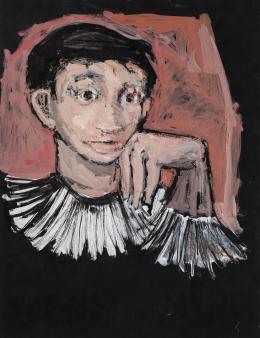 Juan Garcés. Niño con gola