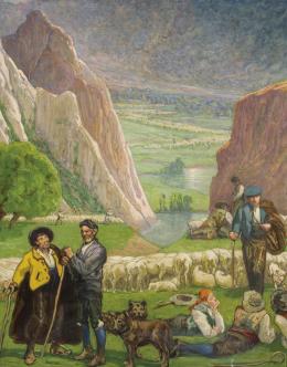 Luis Huidobro. Pastores burgaleses
